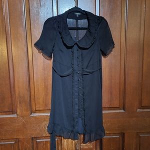 Dollskill Widow Sheer Wednesday Dress